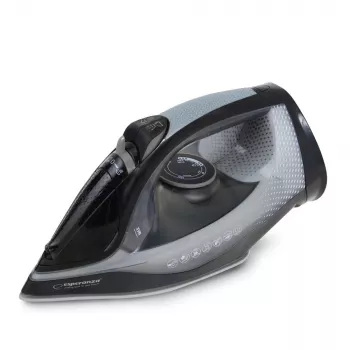 Plancha de vapor Esperanza EHI011 con suela cerámica Gris, Negro 2600 W
