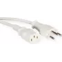 Cable de alimentación VALUE T12 a C13, blanco 1,8m (19.99.1223)