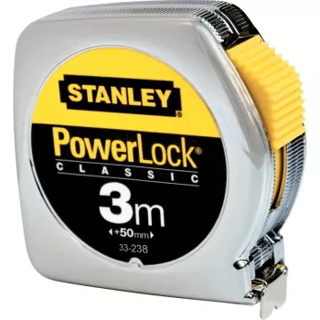 Cinta métrica Stanley 0-33-218 3 m amarillo metálico