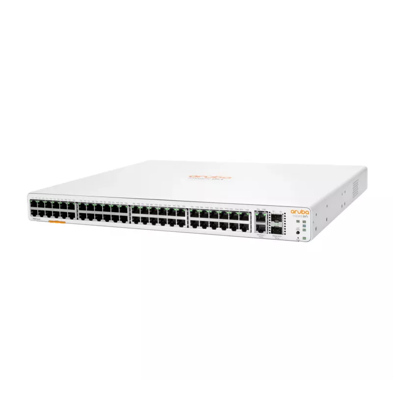 Aruba Instant On 1960 48G 2XGT 2SFP+ Managed L2+ Gigabit Ethernet (10/100/1000) 1U blanco