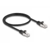 Cable DeLOCK RJ50 conector macho a conector macho S/FTP 0,5 m negro