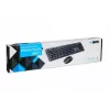 IBOX Desktop Kit Pro conjunto inalámbrico de teclado y ratón, QWERTY tamaño completo 104 teclas, 2,4 GHz, 1200 DPI, negro