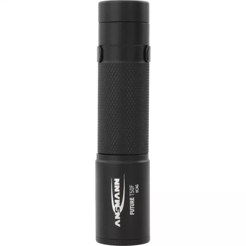 Ansmann 1600-0159 - Linterna de mano - Negra - Aluminio - LED - 1 lámpara - 60 lm