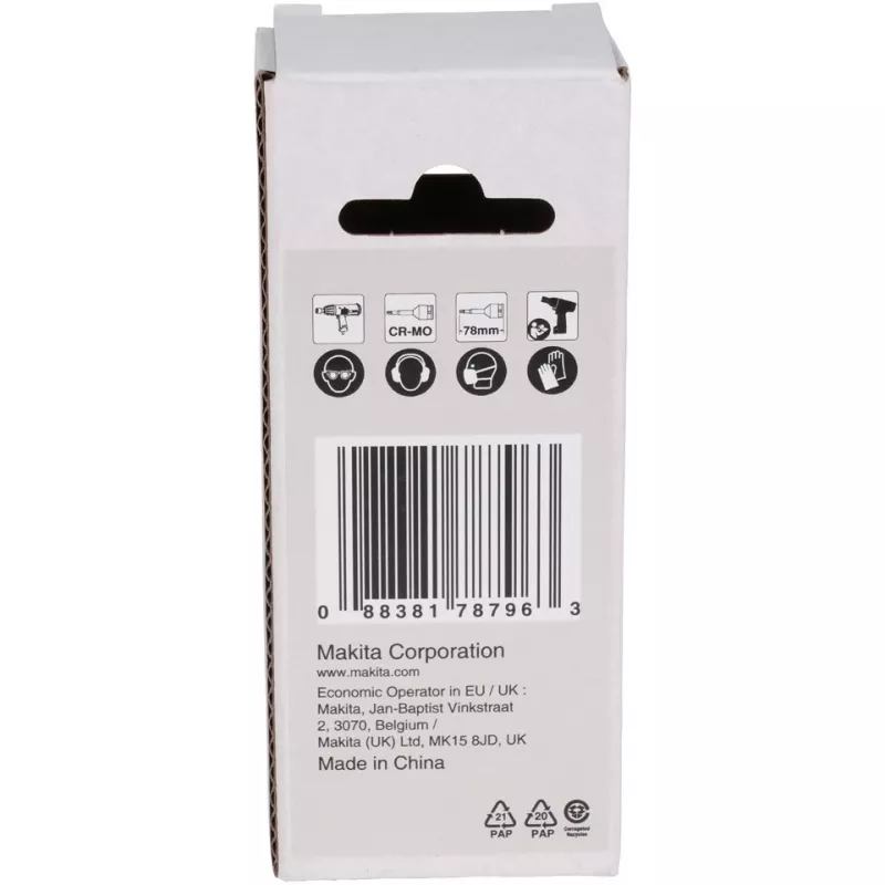 makita Impact Black 1/2 Torx vaso de llave de impacto Tamaño: T30 Longitud: 78,0 mm (E-19794)