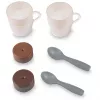 Cafetera de juguete SMOBY Ekspres do kawy — electrodoméstico infantil, set interactivo de plástico