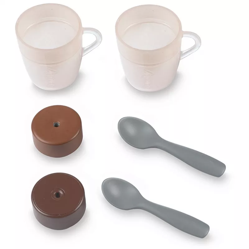 Cafetera de juguete SMOBY Ekspres do kawy — electrodoméstico infantil, set interactivo de plástico