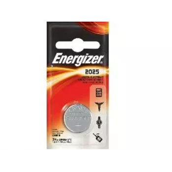Pila de botón de litio de un solo uso Energizer CR2025 3 V, 1 ud.