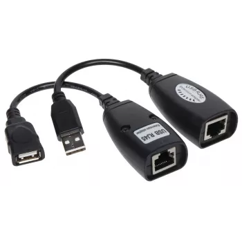 Genway USB-EX-50 Concentrador de interfaces USB 2.0 Negro