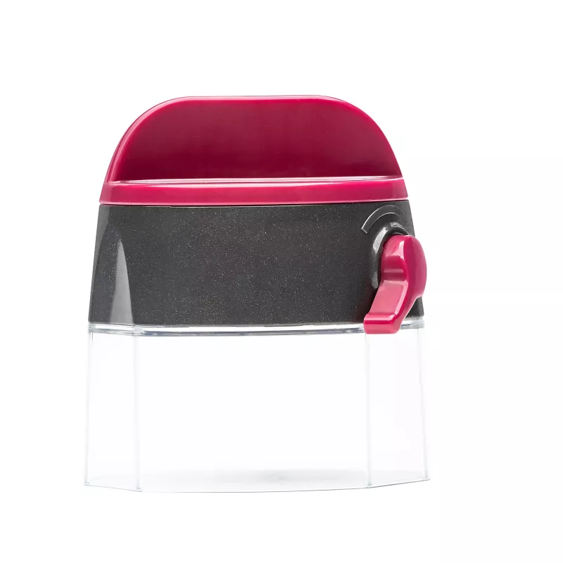 Picadora manual JATA HMAQ4508 negra rosa cuchilla de acero inoxidable