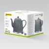 Hervidor de agua Maestro MR-077, 1,5 L, 1500 W, carcasa de cerámica, gris