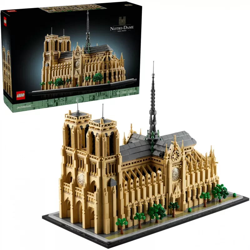 LEGO Architecture Notre-Dame de Paris Set para adultos 21061