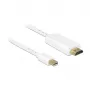 Adaptador de cable de vídeo DeLOCK 83708 Mini DisplayPort a HDMI 3 m