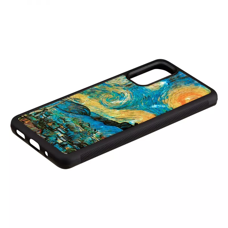 Funda protectora iKins para Samsung Galaxy S20 – diseño Noche estrellada negro