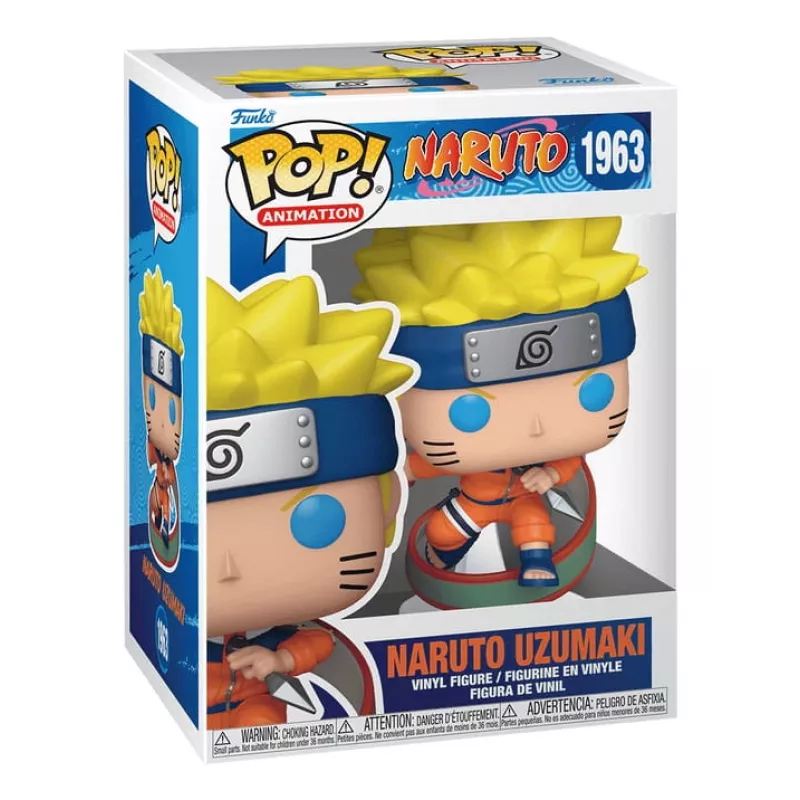 Funko POP Naruto Uzumaki con pergamino, figura de colección, Anime & Manga