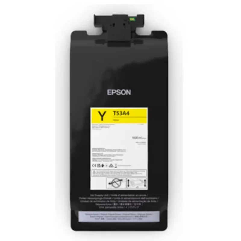 Epson UltraChrome XD3 T53A4 Cartucho de tinta, amarillo, 1,6 L (C13T53A400)