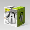 Hervidor Maestro MR-1318 de 2,5 l, plateado, negro