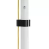 Maclean MC-793 W carro profesional puesto de trabajo móvil con ruedas, monitores 17-32", máx. 20 kg, blanco