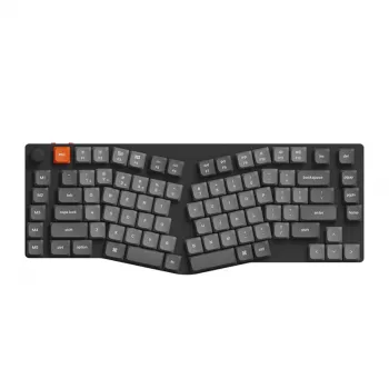 Teclado mecánico inalámbrico Keychron K15M-A1 — negro con retroiluminación RGB, interruptores mecánicos, conectividad inalámbrica