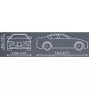 Set de construcción COBI Giulia Quadrifoglio 90 piezas a partir de 6 años
