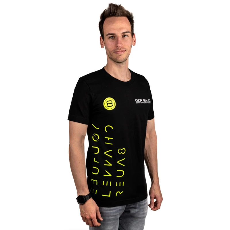 Camiseta der8auer diseño YT talla S – camiseta de algodón informal, con branding der8auer