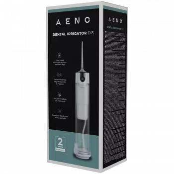 Irrigador dental inalámbrico AENO DI3 con boquillas magnéticas