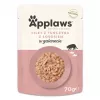 Applaws comida húmeda para gatos con atún y salmón en gelatina, 70 g