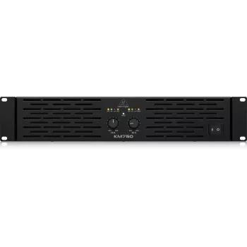 Amplificador de audio Behringer KM750 2.1 canales negro