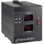 PowerWalker AVR 2000 SIV FR regulador de tensión 2 salidas AC 110 - 280 V negro