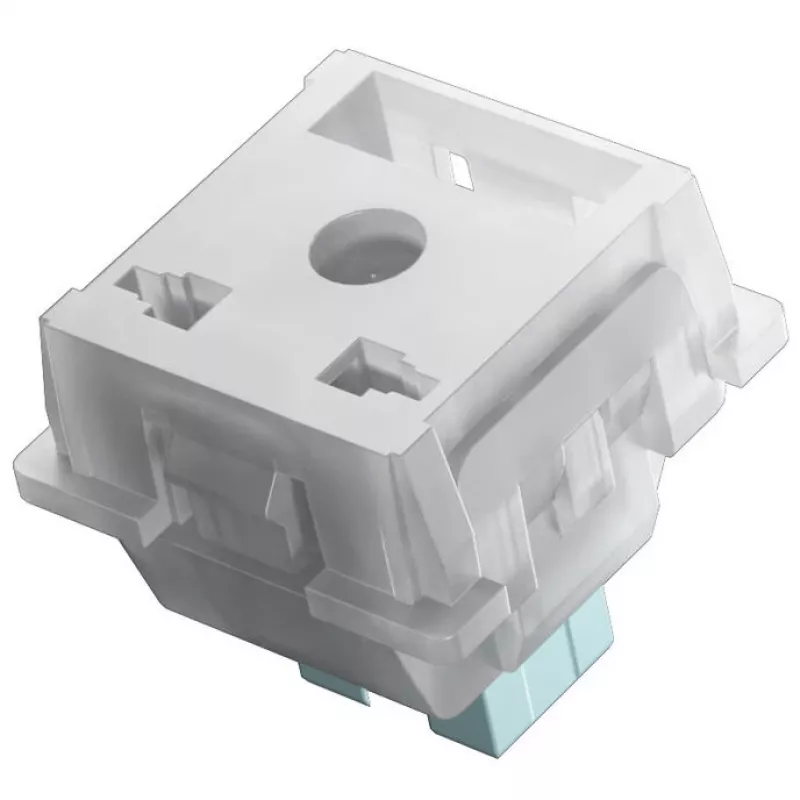 Interruptores mecánicos para teclado GLORIOUS Lynx HE Silent, efecto Hall, lineales, vástago MX, 40 g de fuerza de actuación, prelubricados, 36 uds.