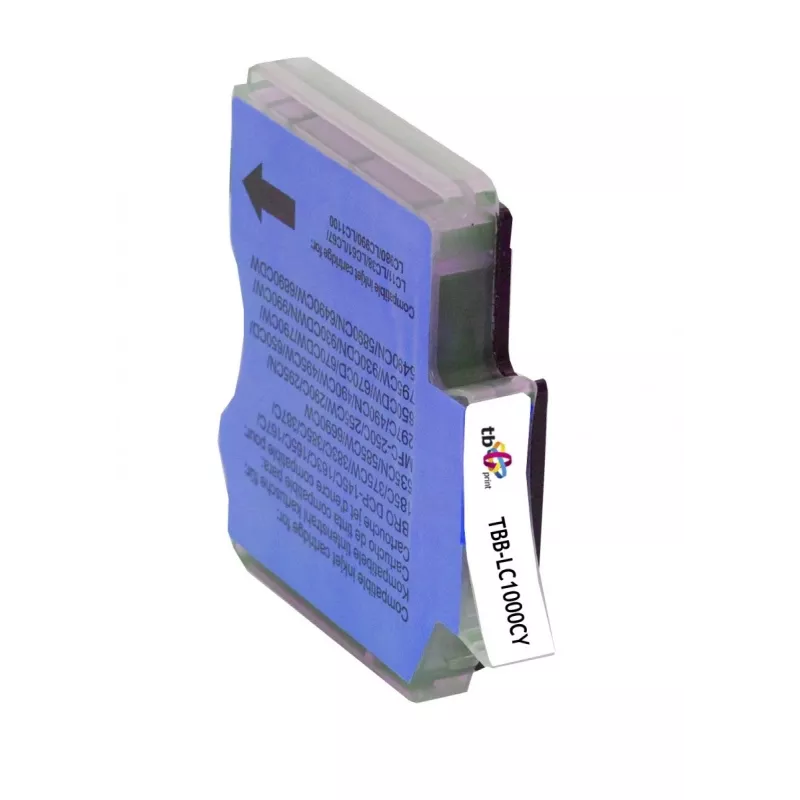 Tinta TBB-LC1000CY (Brother LC1000CY) cian 100% nueva