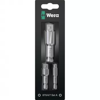 Juego de puntas de destornillador Wera 870/4/7 Set A SB