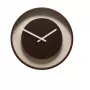 NeXtime Reloj 3046br Wood Loop, Ø30 cm, pared, madera oscura