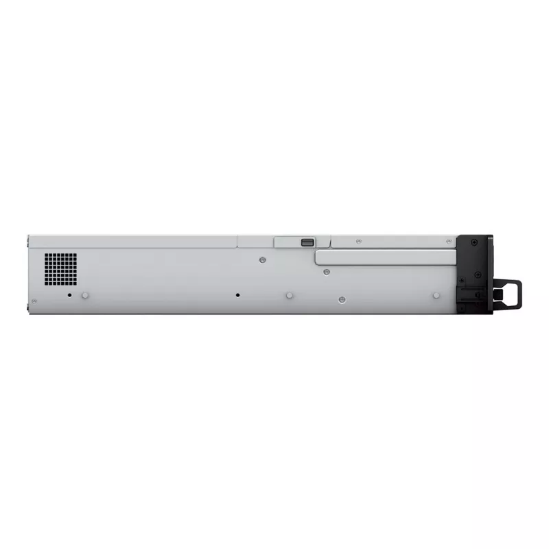 Synology RackStation RS2423+ servidor NAS/almacenamiento en rack (2U) Ryzen Embedded V1780B 8 GB DDR4 0 TB DiskStation Manager Negro, Gris