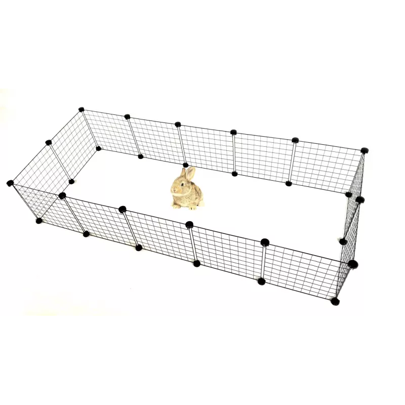 Parque modular para perros C&C 180x75 cm