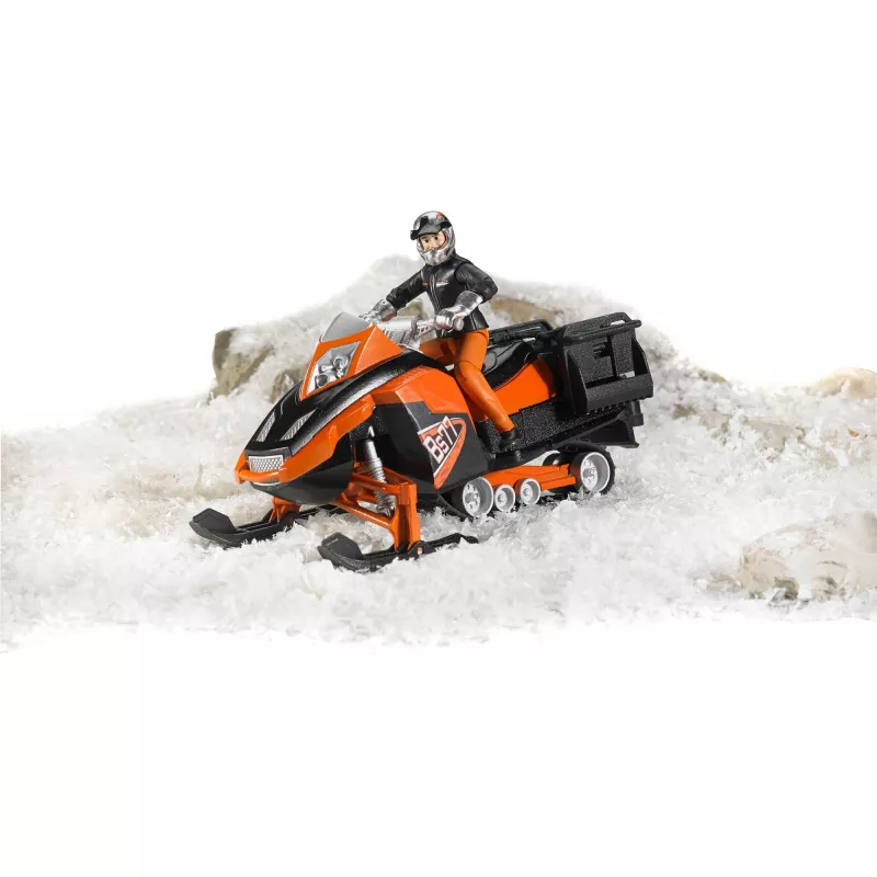 Bruder Moto de nieve con conductor