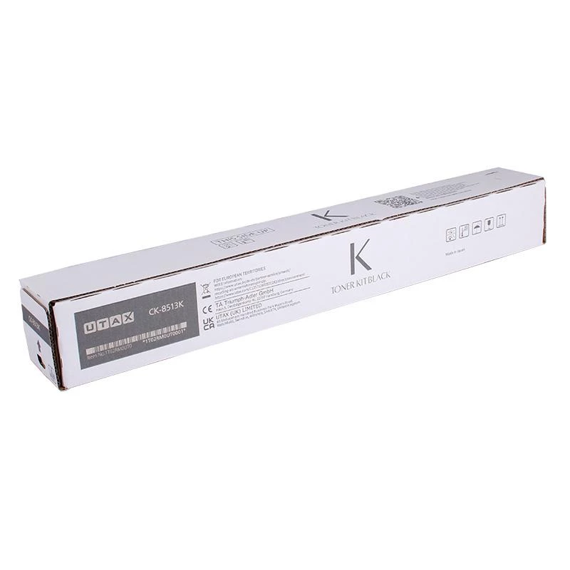 Kit de tóner Utax 1T02RM0UT0/CK-8513K negro, 30K páginas ISO/IEC 19798...