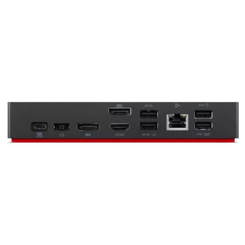 Lenovo ThinkPad Universal USB-C con cable USB 3.2 Gen 1 (3.1 Gen 1) Type-C Negro