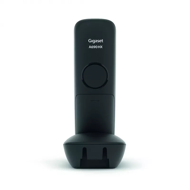 Teléfono analógico/DECT Gigaset A690HX identificación de llamadas negro, plata