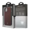 Mercedes MEHCP13SPSQRE iPhone 13 mini 5,4 rojo/rojo carcasa rígida piel patrón de estrella