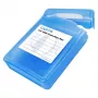 Logilink 3.5 caja de protección para disco duro para 1 HDD - caja de protección para disco duro - azul (UA0133)