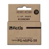 Tinta Actis KC-40R (recambio para Canon PG-40/PG-50; estándar; 25 ml; negro)