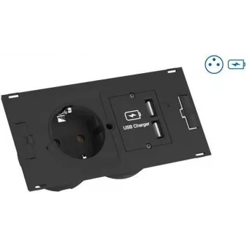 Bachmann DUE Set 1xDUE UTE+USB Charger (929.042)