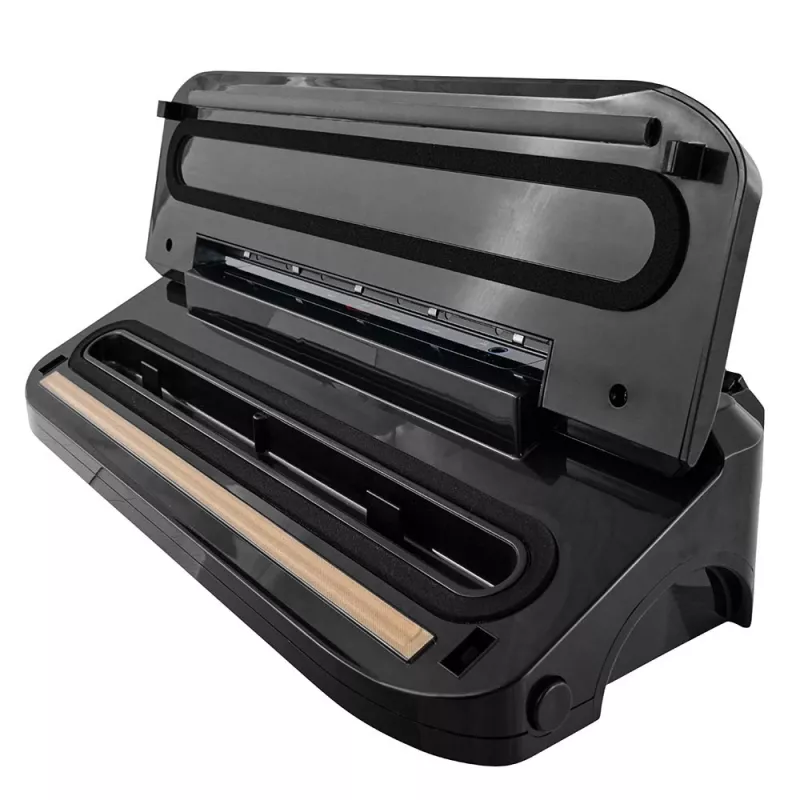 Envasadora al vacío Gastroback Design Basic 800 mbar negra acero inoxidable