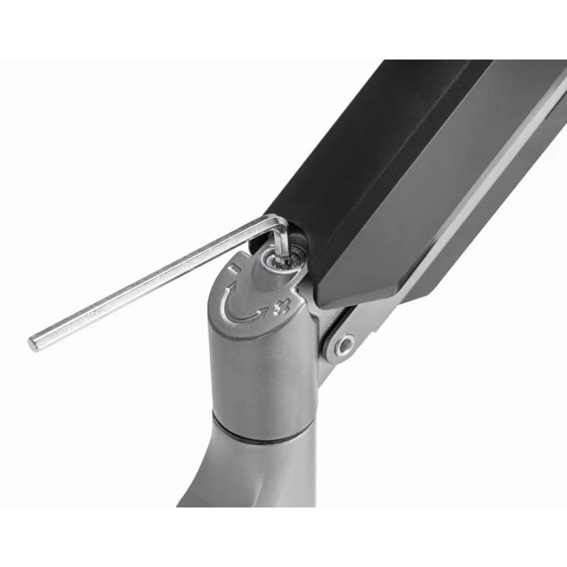 Soporte de pared ajustable Gembird para 2 pantallas 17