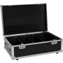 Roadinger flightcase para 4x focos LED PMB-4 COB QCL, maletín de transporte resistente