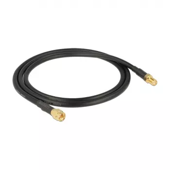 Cable coaxial DeLOCK 88930 0,9 m SMA negro