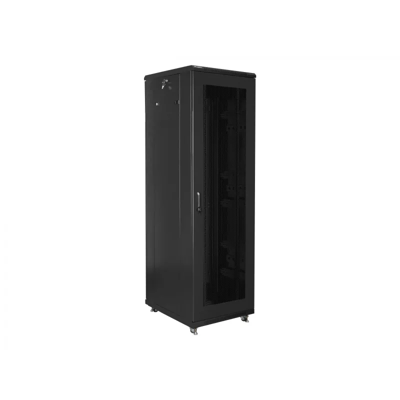 Armario rack independiente LANBERG FF01-6842-23B 42U, 800 mm de profundidad, 600 mm de ancho, 95 kg, IP20, negro