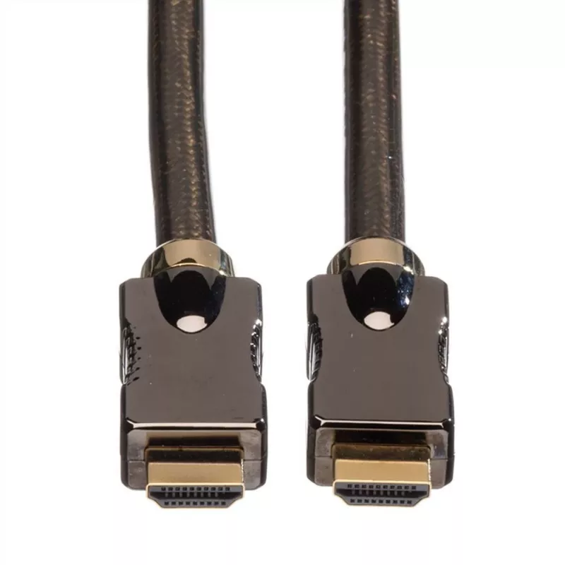 Roline - Cable de parcheo - RJ-45 (M) a RJ-45 (M) - 30 m - STP - CAT 5e - Gris claro