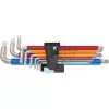 3950/9 Hex-Plus Multicolour Imperial Stainless 1 Juego de llaves acodadas (negro, 9 piezas, en pulgadas, con clip de sujeción)