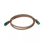 EFB-Elektronik Cable de conexión RJ45 Cat.6A S/FTP LSZH marrón 1 m Fabricante: EFB Elektronik (MK6001.1BR)